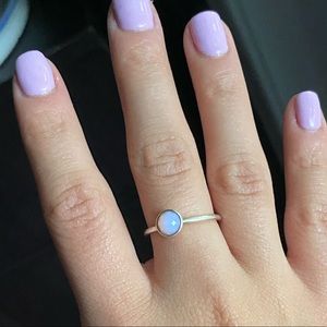 Pandora opal ring (October ring )